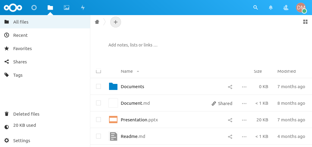 My-Dream Drive is een cloud opslag voor al jouw bestanden.